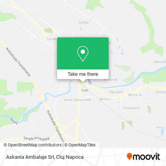 Askania Ambalaje Srl map