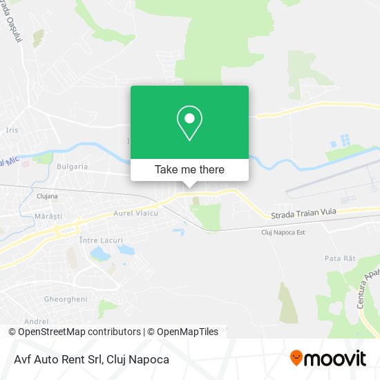 Avf Auto Rent Srl map