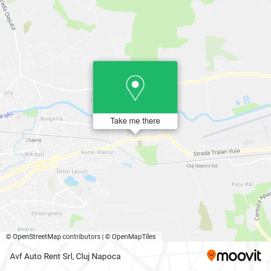 Avf Auto Rent Srl map