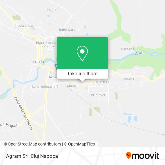 Agram Srl map