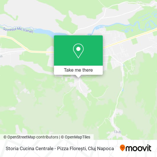 Storia Cucina Centrale - Pizza Florești map