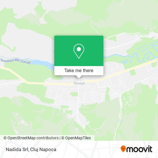 Nadida Srl map