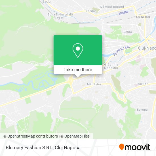 Blumary Fashion S R L map