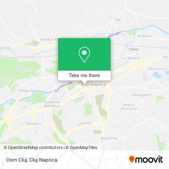 Osm Cluj map