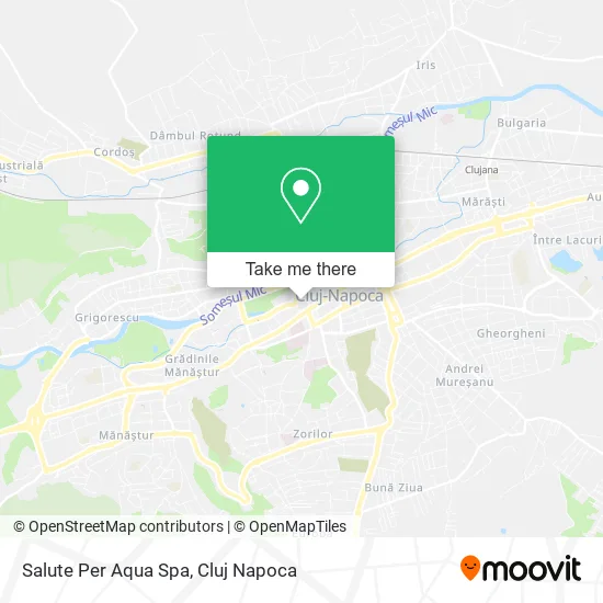 Salute Per Aqua Spa map