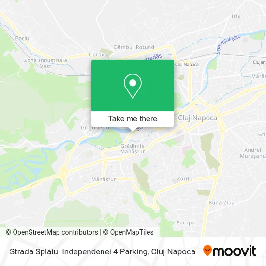 Strada Splaiul Independenei 4 Parking map