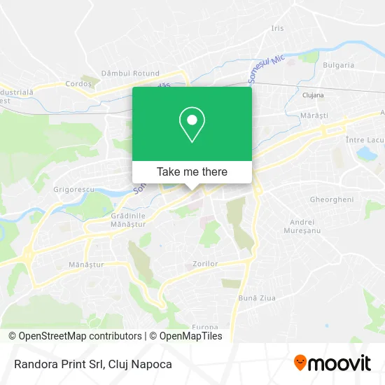 Randora Print Srl map