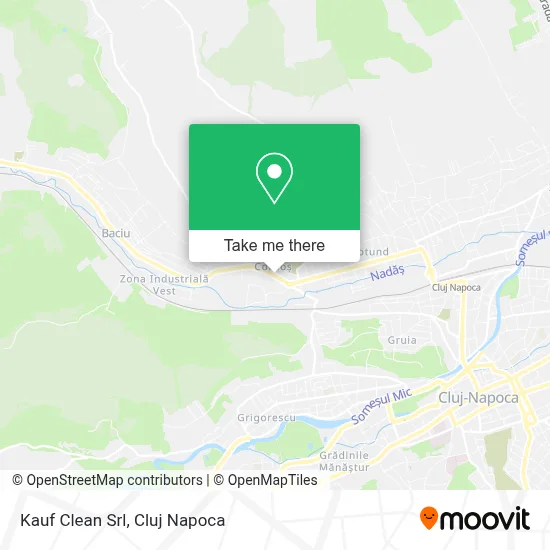 Kauf Clean Srl map