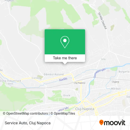 Service Auto map