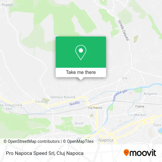 Pro Napoca Speed Srl map