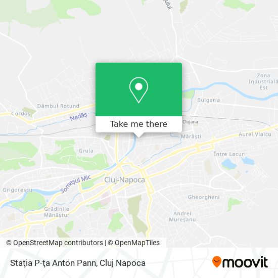 Staţia P-ţa Anton Pann map