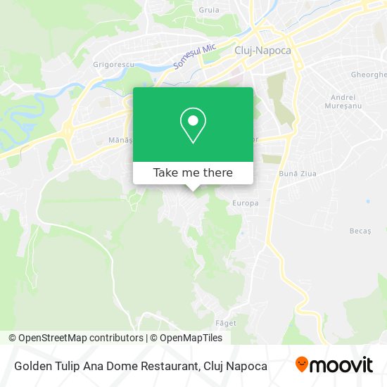 Golden Tulip Ana Dome Restaurant map