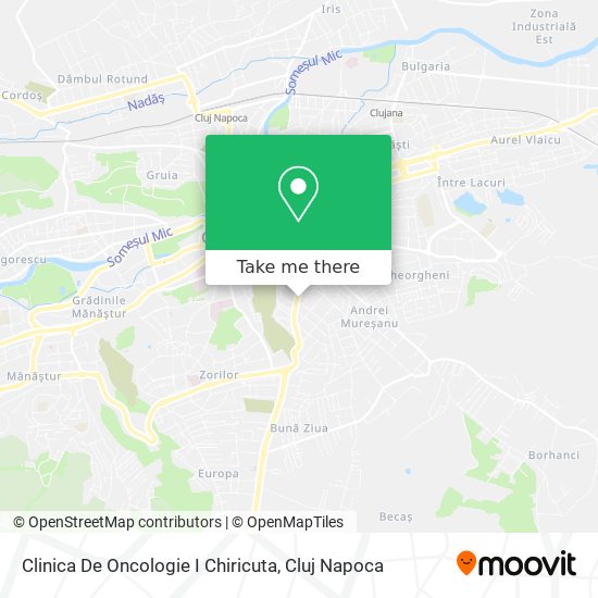 Clinica De Oncologie I Chiricuta map