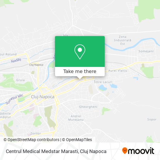Centrul Medical Medstar Marasti map