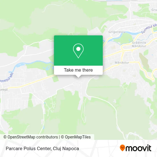 Parcare Polus Center map