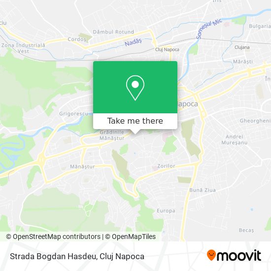 Strada Bogdan Hasdeu map