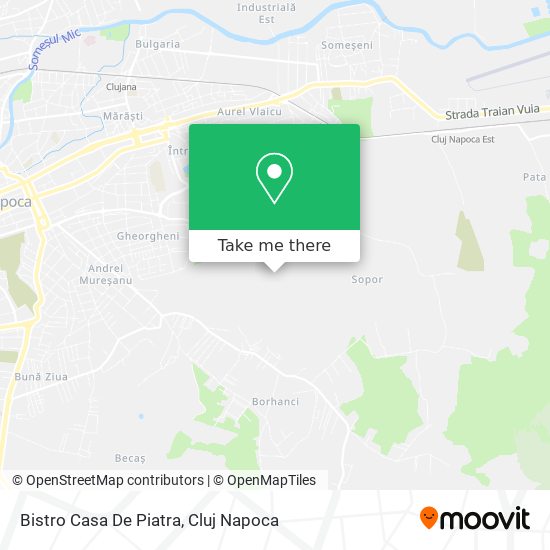 Bistro Casa De Piatra map