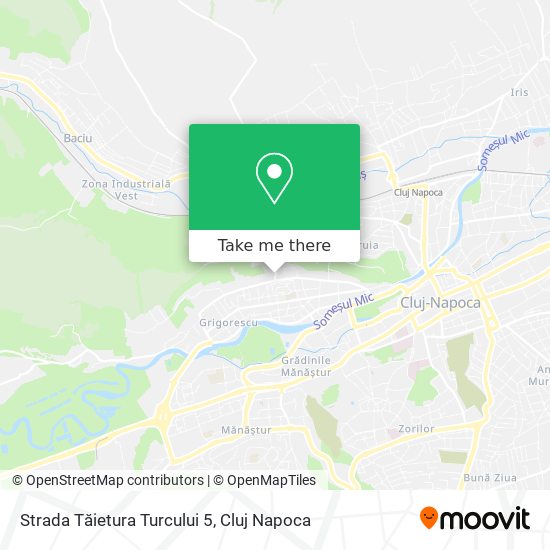 Strada Tăietura Turcului 5 map