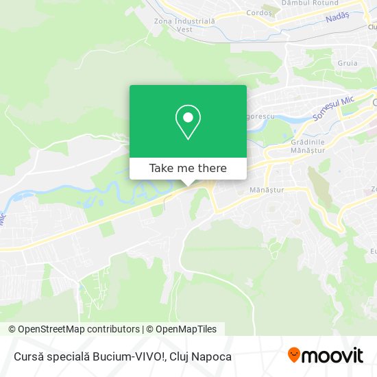 Cursă specială Bucium-VIVO! map