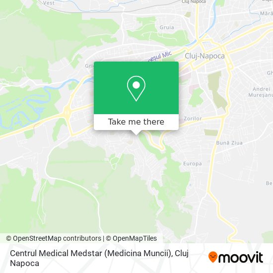 Centrul Medical Medstar (Medicina Muncii) map