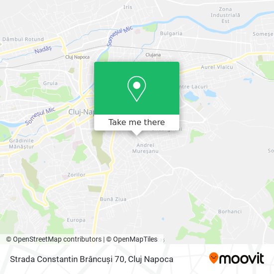 Strada Constantin Brâncuși 70 map