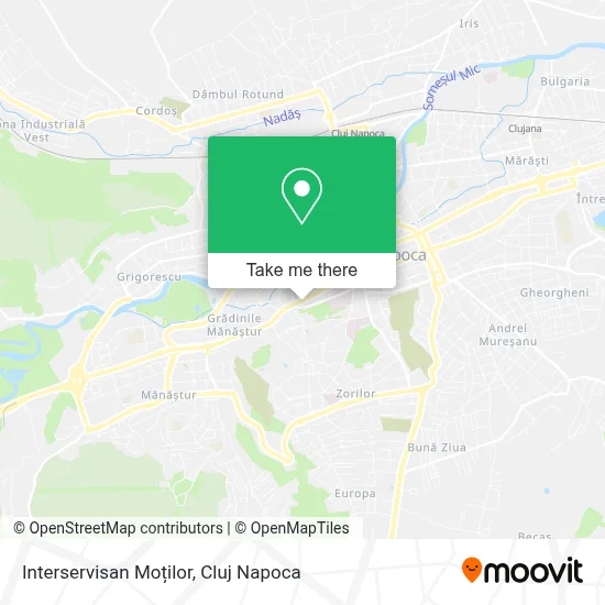 Interservisan Moților map