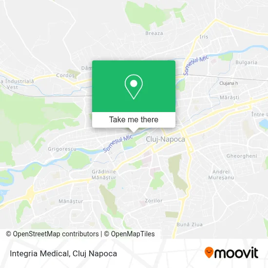 Integria Medical map
