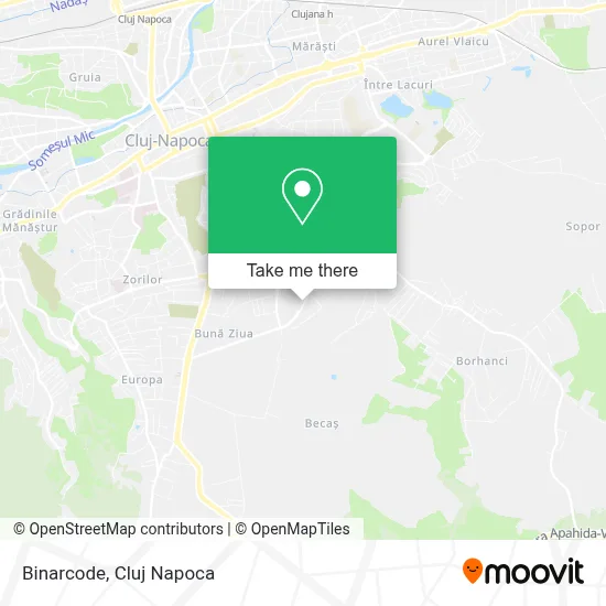 Binarcode map