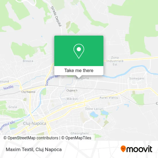 Maxim Textil map