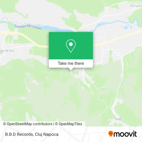 B.B.D Records map
