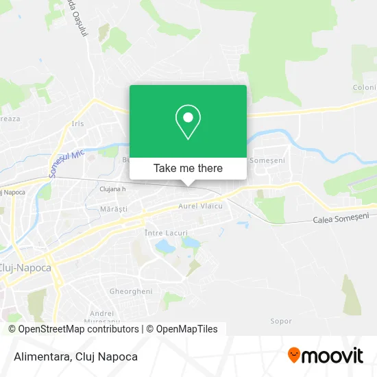 Alimentara map