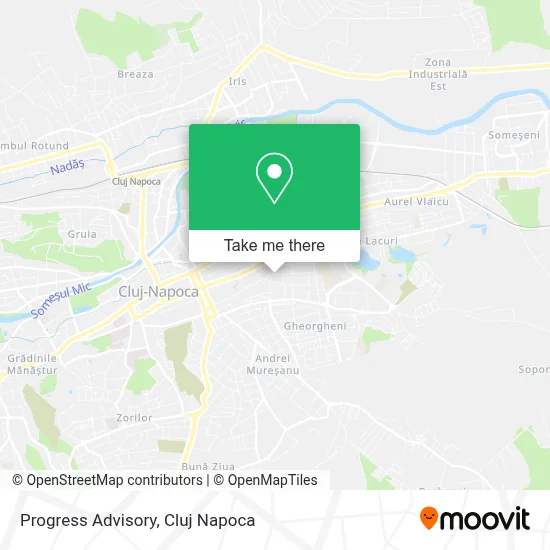 Progress Advisory map