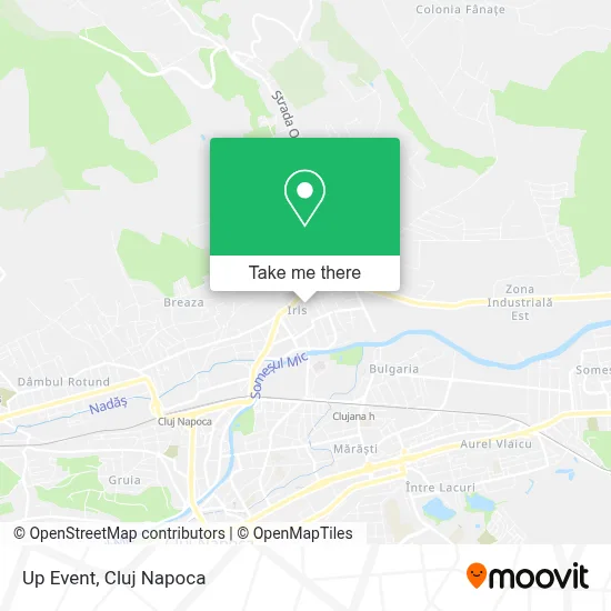 Up Event map