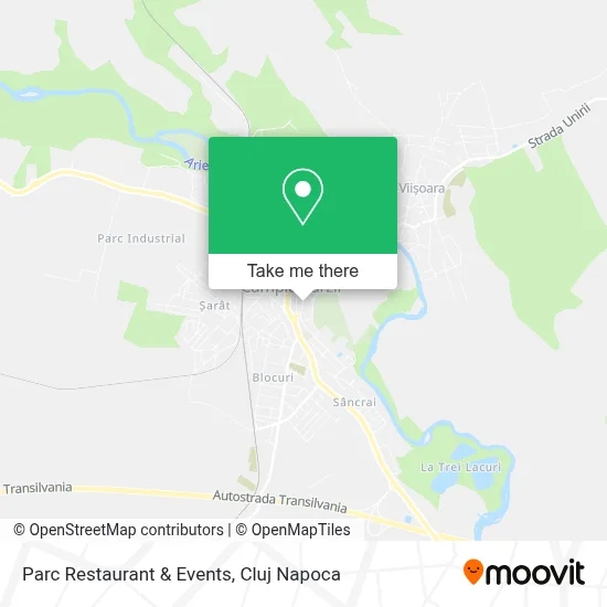 Parc Restaurant & Events map