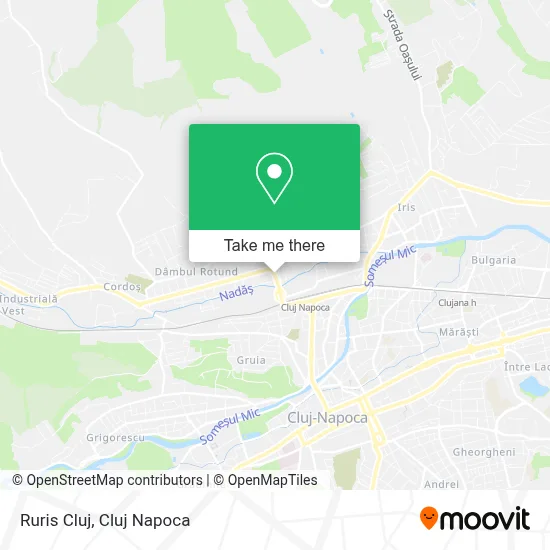 Ruris Cluj map