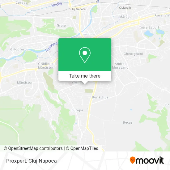 Proxpert map