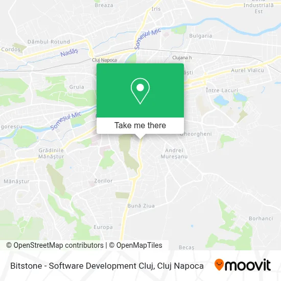 Bitstone - Software Development Cluj map