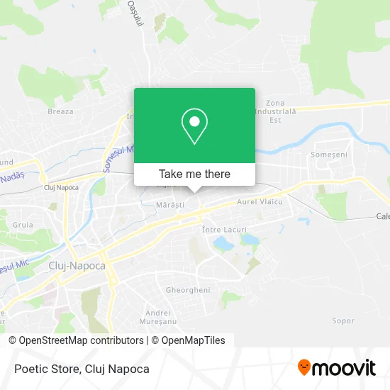 Poetic Store map