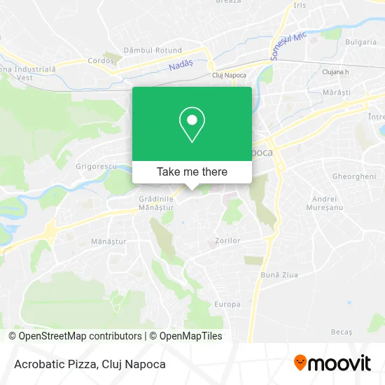 Pizza Acrobatica map