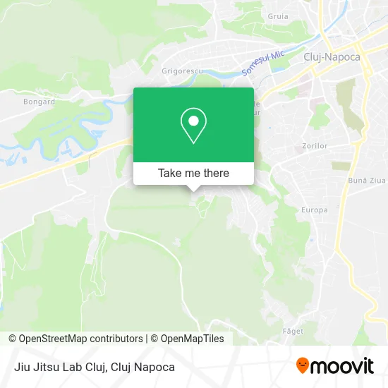 Jiu Jitsu Lab Cluj map