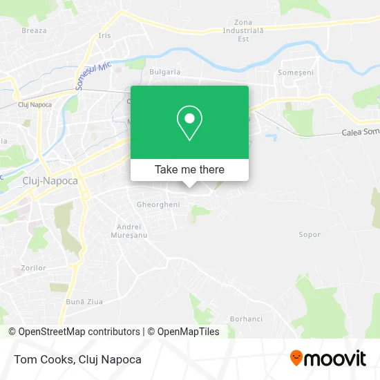 Tom Cooks map