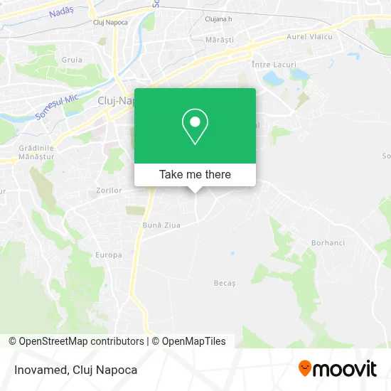 Inovamed map