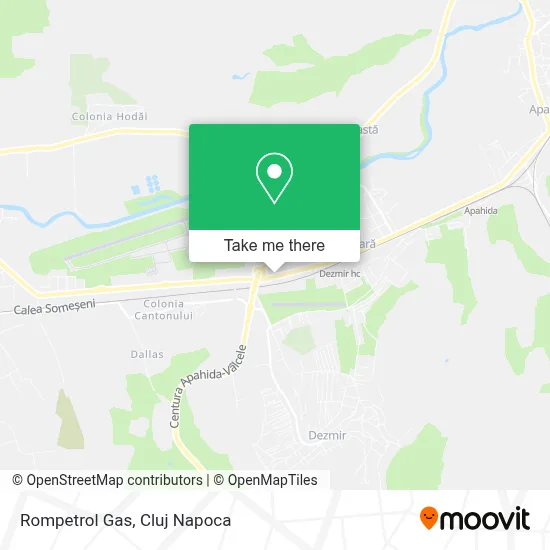 Rompetrol Gas map