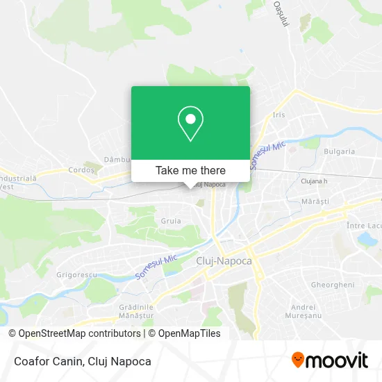 Coafor Canin map