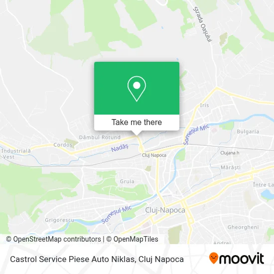 Castrol Service Piese Auto Niklas map