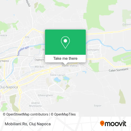 Mobiliani.Ro map