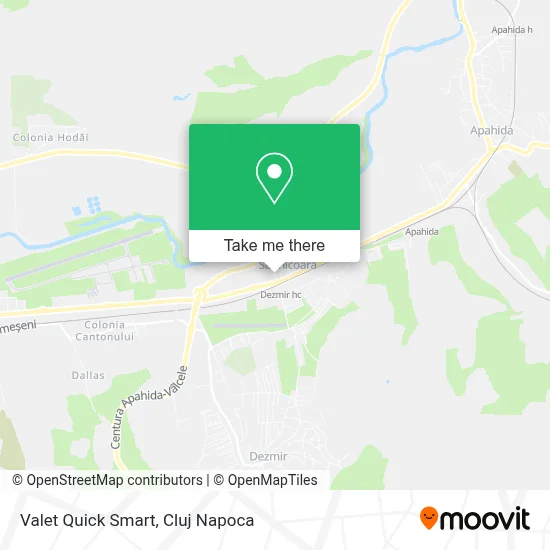 Valet Quick Smart map