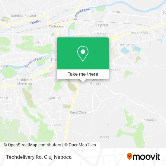 Techdelivery.Ro map