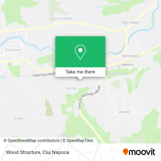 Wood Structure map