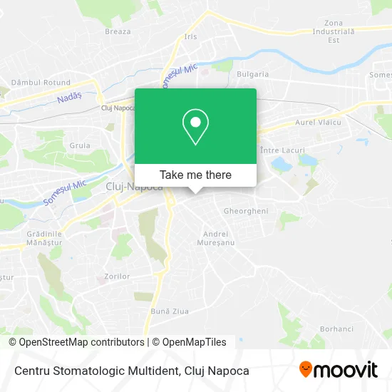 Centru Stomatologic Multident map